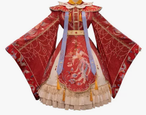 悠窝窝原创洋装Lolita古风宫廷国风紫禁...