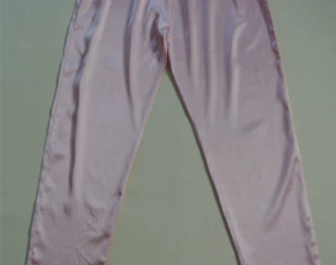 2022桑蚕丝新款    女休闲小脚裤  ...