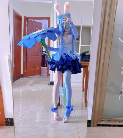 漫之源 公孙离的花间舞 图片本人 上身效果...