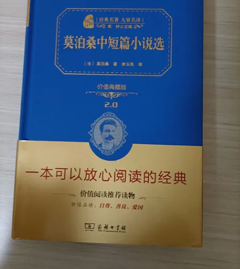 《莫泊桑中短篇小说集》老师让买的，没看过，...