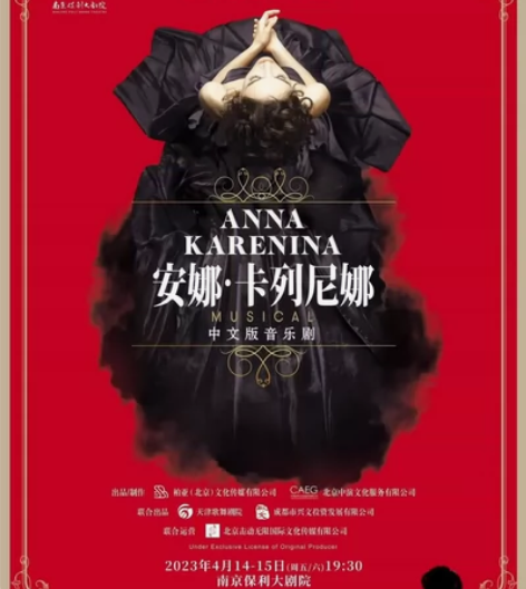 安娜·卡列尼娜，南京保利大剧院4月14.1...