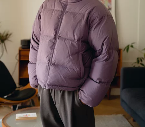 BDCT 日系简约立领纯色羽绒服男 潮牌流...