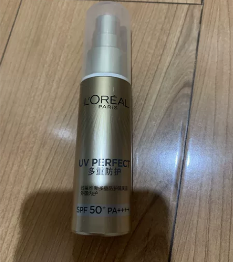 欧莱雅小金管防晒 欧莱雅多重防护隔离露30...