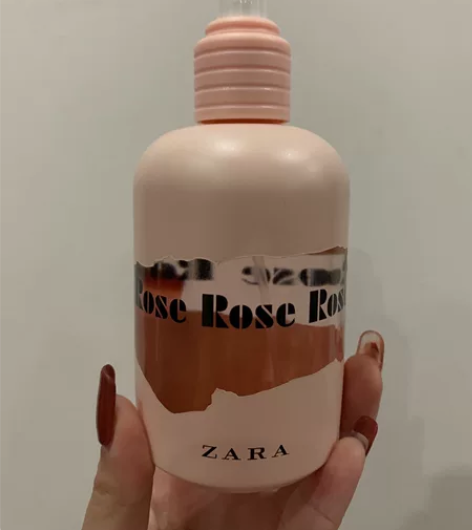 zara香水rose 100ml 余量如图...