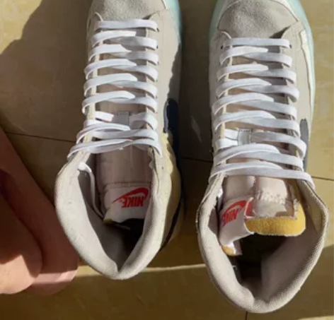 正品！男士运动鞋 几乎全新 有需要私信 感...