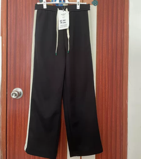 秋款阔腿裤 全新不加绒，尺码2XL，  松...