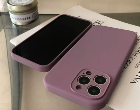 黑加仑紫色适用苹果13新款手机壳iPhon...