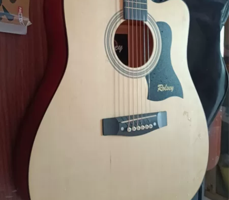 这个吉他是我加入学校吉他社团购买的，因为团...