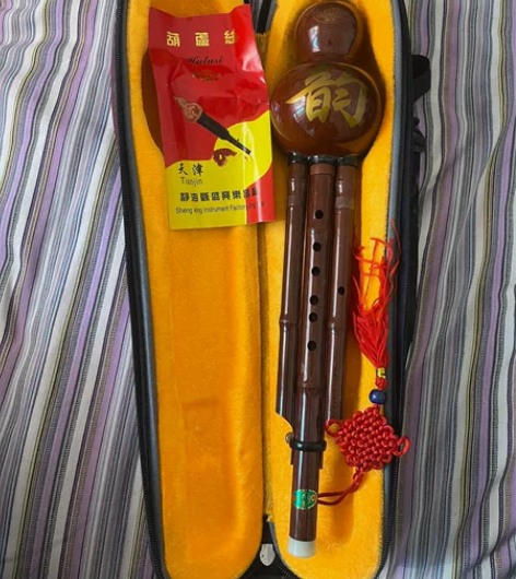 葫芦丝，买的时候300多，买完一次没用过，...