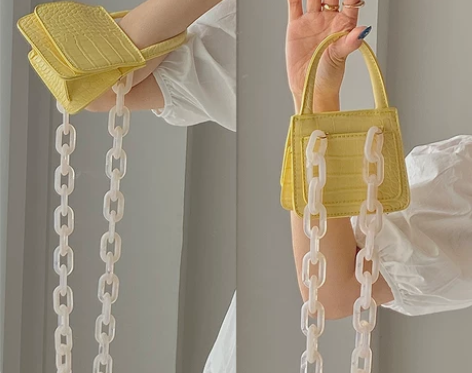 清新可爱鳄鱼纹手提小方包女2022春夏新款...