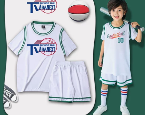 儿童篮球服套装男童女孩比赛队服运动训练服短...