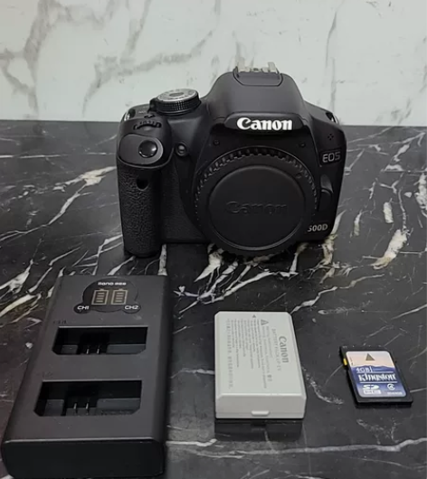 佳能单反，型号:500D，无镜头，单机+座...