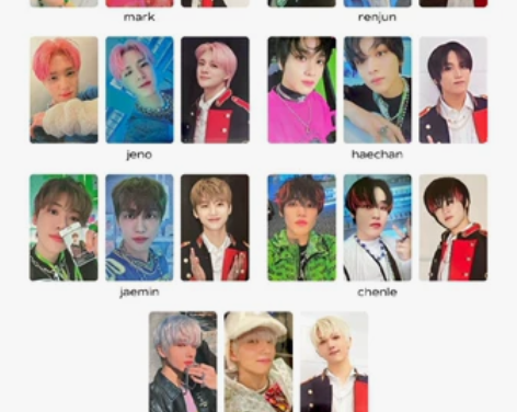 nct dream正规二的二期幸运卡 是自...