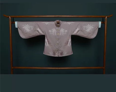 五五年原创汉服女 富贵 明制立领对襟琵琶袖...