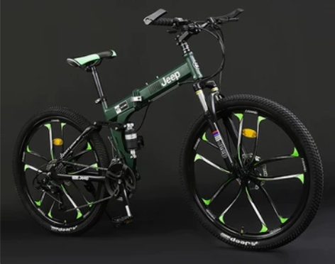 淘宝名称:吉普jeep自行车折叠山地车成人...