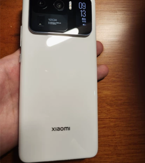 小米11Ultra 8+256 陶瓷白,箱...