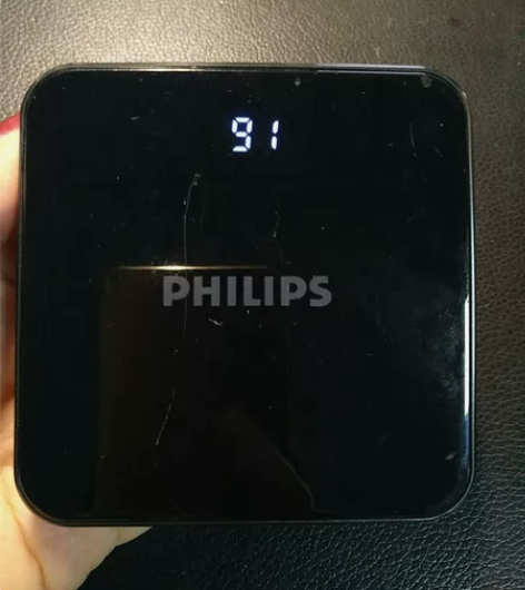 飞利浦数显移动电源10000毫安充电宝 非...