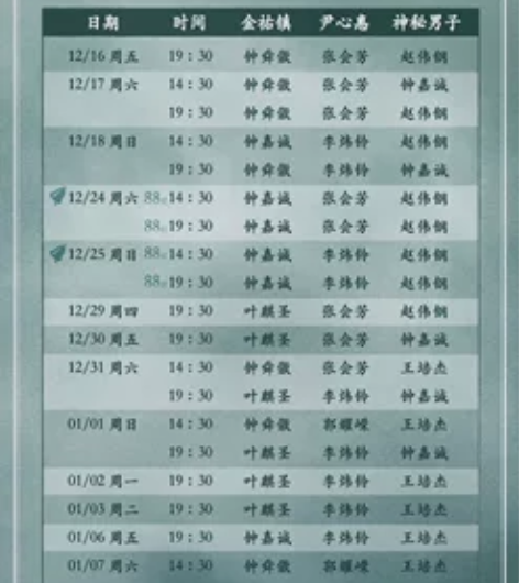 出上海站音乐剧阴天12.17号下午14:3...