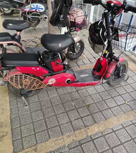 台铃电动车,电池可拆卸,上班通勤,接送小朋...