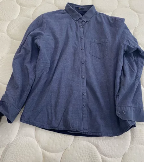 海澜之家男加绒衬衫180/104A 非偏远...