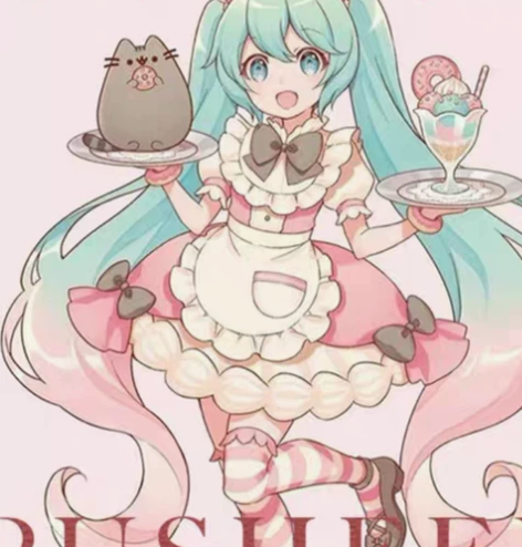 现货ICOS初音cos胖吉猫 奶油蜜桃~软...
