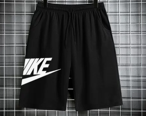 潮牌五分裤运动休闲印花短裤男 全新 下单留...