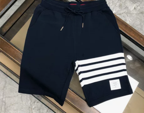 TB经典款色织五分短裤 宽松舒适百搭 情侣...