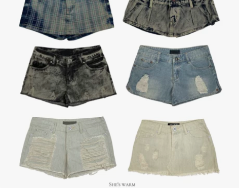 瑕疵时尚外贸尾单街头辣妹复古纯棉无弹超低腰...