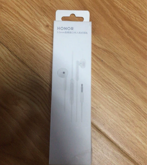 荣耀（HONOR） 耳机原装线控入耳式适用...