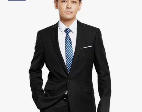 罗蒙西服男套装休闲西装男新郎服装结婚礼服伴...