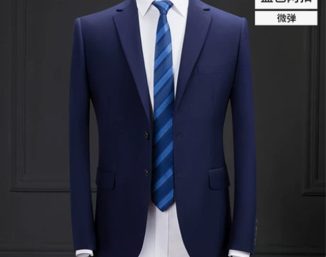 西装男外套青年西服男士职业上衣弹力单西韩版...