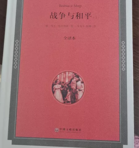 战争与和平上下册正版书 仅拆封未使用 初高...