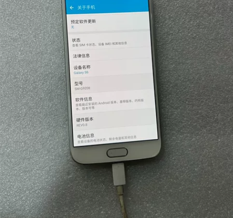三星S6移动4g版坏机器，屏幕好的，显示和...
