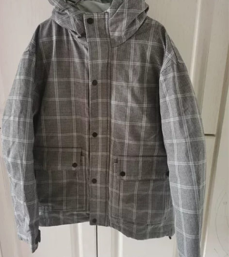 马克华菲男士冬季加厚羽绒服 L码，175的...