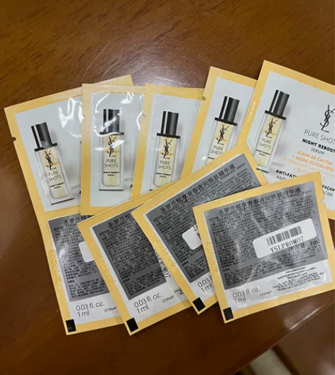 YSL夜间精华,眼部精华 5元一片(夜间精...