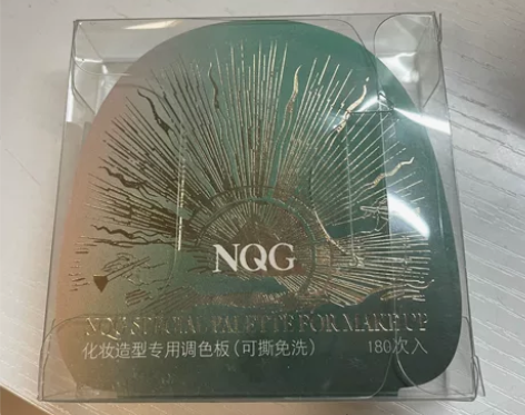 NQG免洗粉底液调色盘180次一次性化妆调...