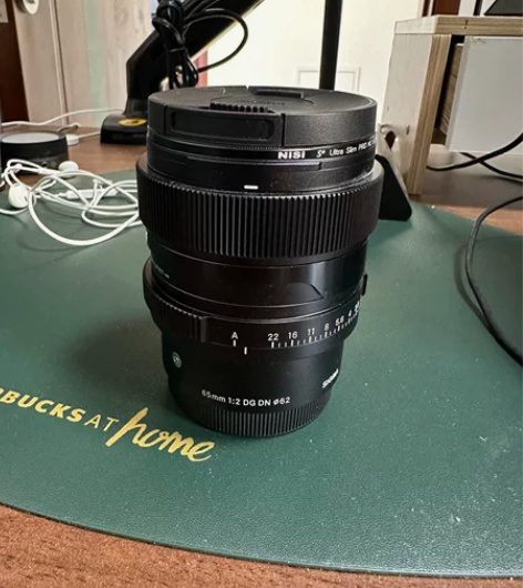 Sigma 适马65f2全画幅镜头，索尼E...