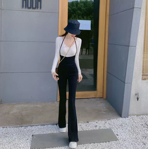 【Dear zhazha】复古心机设计高腰...