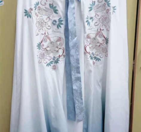 汉衣晟道楚歌斗篷，蓝色均码，已绝版，送发饰...