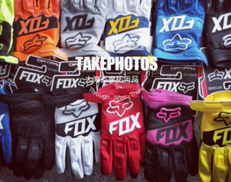 新款48色FOX飞盘摩托车越野电动自行车骑...