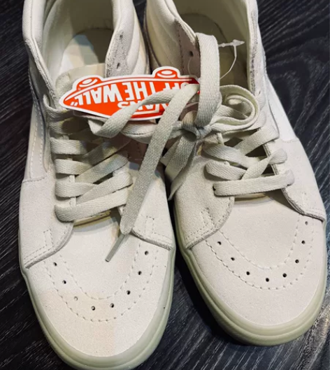 Vans范斯SK8 Mid小白鞋减龄感男鞋...