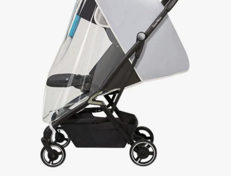 dearmom婴儿推车配件雨罩宝宝伞车挡风...