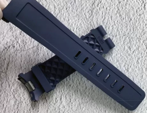 适用IWC万国海洋计时系列橡胶手表带快拆原...