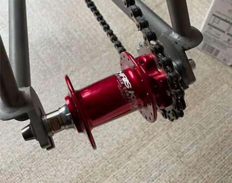 chrisking 单速死飞花鼓 拿chr...