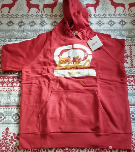 ECKO unltd犀牛男士连帽针织卫衣，...