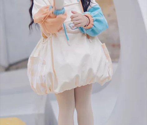 溜溜球 猫饼干 花苞裙+内搭 80码 存图...