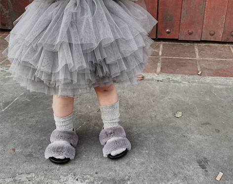 幼悠 女童春款公主风多层网纱裙女孩蓬蓬裙面...