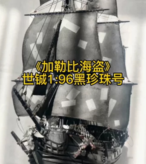 世铖1:96 黑珍珠号 购买前请仔细阅读！...