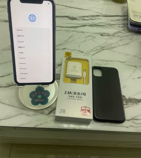 苹果11国行双卡紫色128g,全原无拆无修...