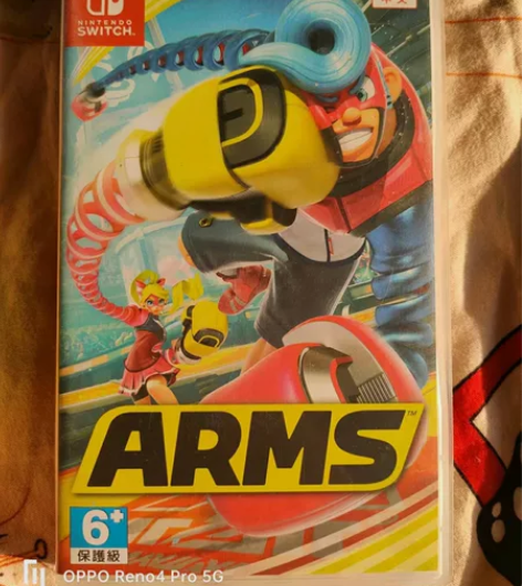 Switch 强力拳击港版中文卡很新盒无损...